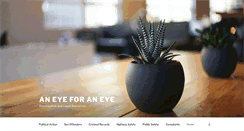 Desktop Screenshot of aneyeforaneye.com